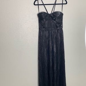 Laundry by Shelli Segal Metallic Evening Gown